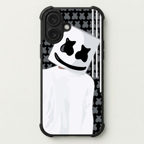 Stars And Stripes - White Helmet DJ Phone Case — Bumper case