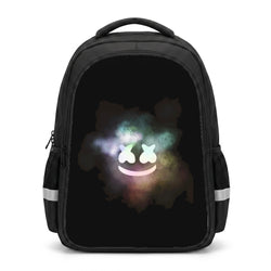 Black White Helmet DJ Smoke Backpack