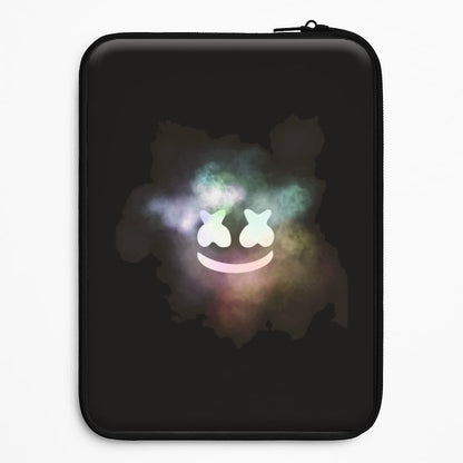Black White Helmet DJ Smoke Universal Laptop Sleeve
