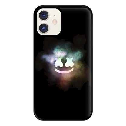 Black White Helmet DJ Smoke Phone Case for iPhone 11