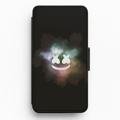 Blue Marshmello Waves Flip / Wallet Phone Case