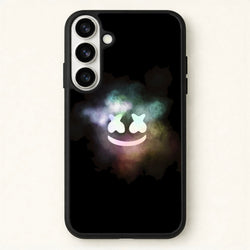 Black White Helmet DJ Smoke Phone Case for Galaxy S26 Plus