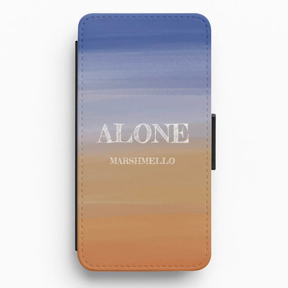 Alone - Marshmello Flip / Wallet Phone Case