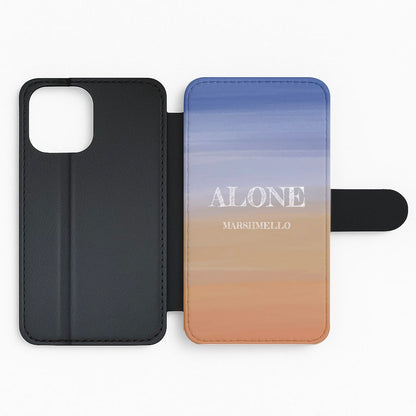 Alone - Marshmello Flip Phone Case
