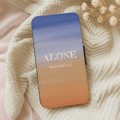 Alone - Marshmello Wallet Phone Case