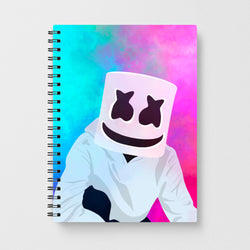 Rainbow Marshmello Notebook