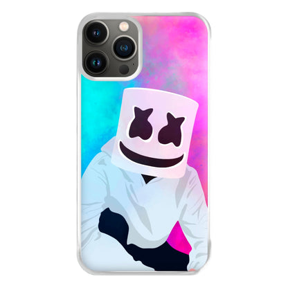 Rainbow White Helmet DJ Phone Case for iPhone 11 Pro Max