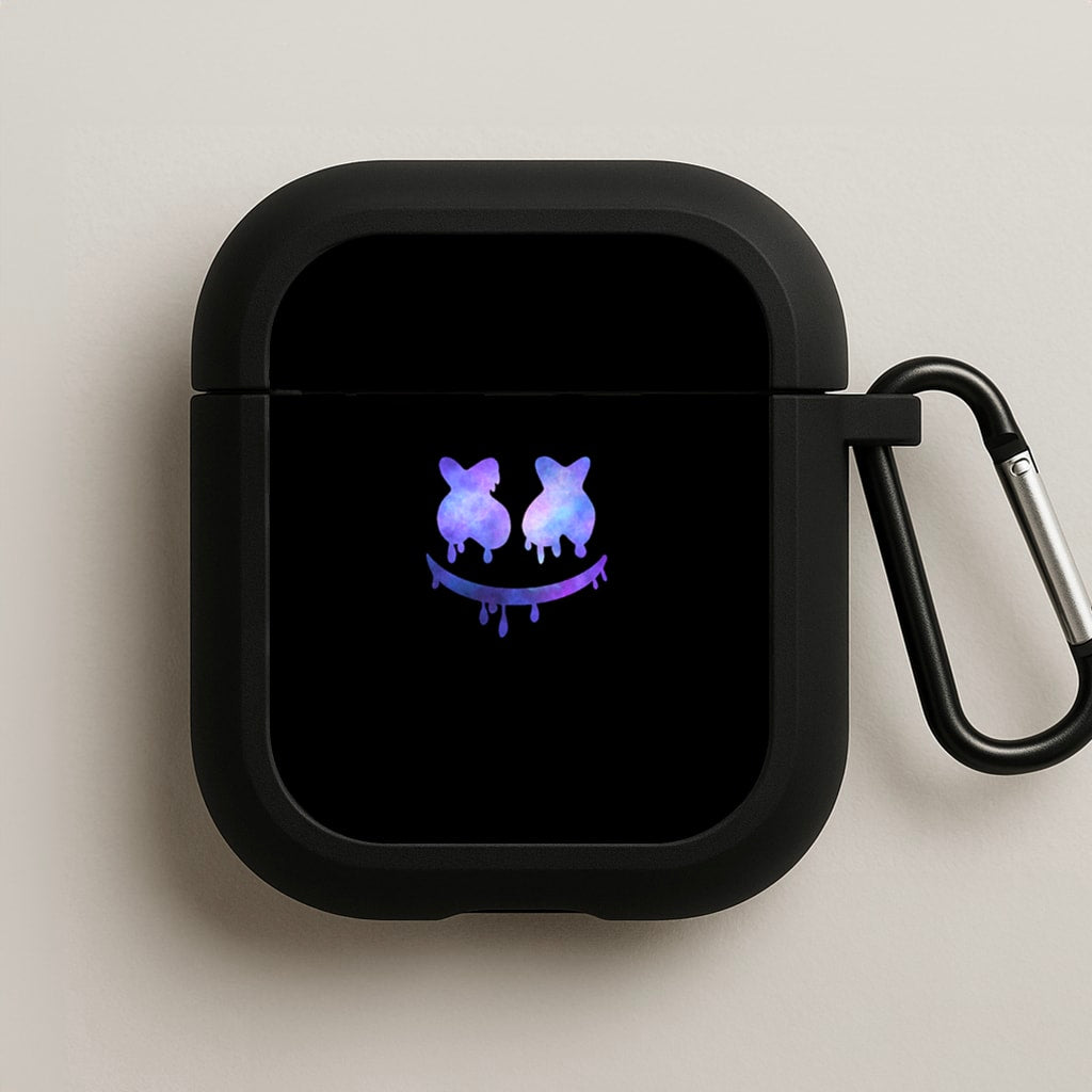 Dripping Features - White Helmet DJ AirPods Case