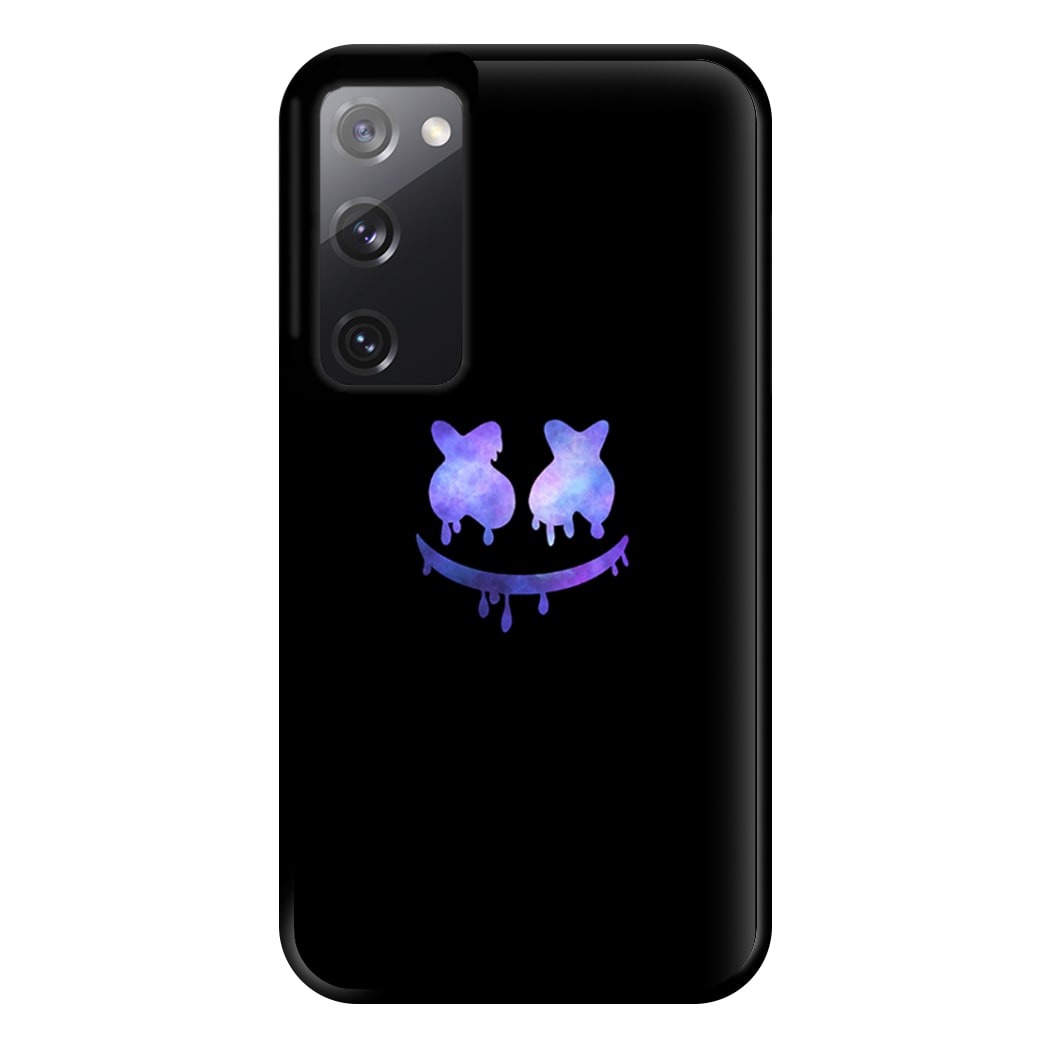 Dripping Features - White Helmet DJ Phone Case for Galaxy S20FE