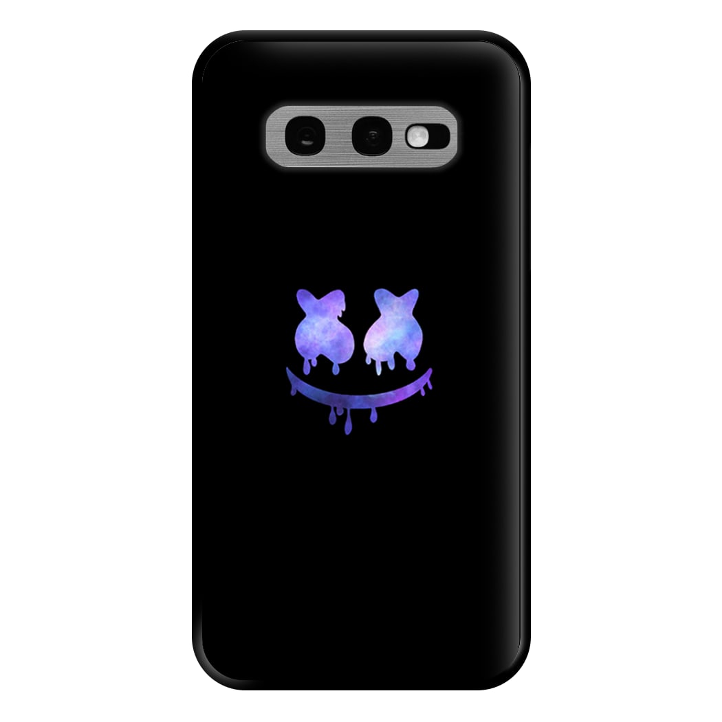 Dripping Features - White Helmet DJ Phone Case for Galaxy S10e