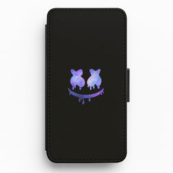 Dripping Features - White Helmet DJ Flip / Wallet Phone Case