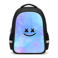 Blue White Helmet DJ Backpack