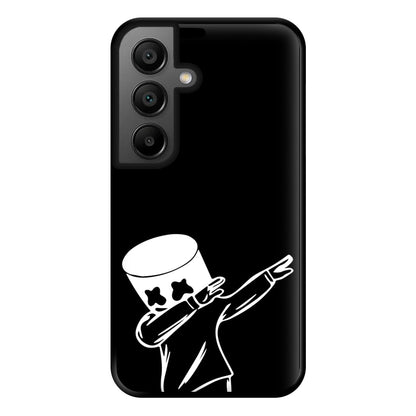 Silhouette White Helmet DJ Dab Phone Case for Google Pixel 8