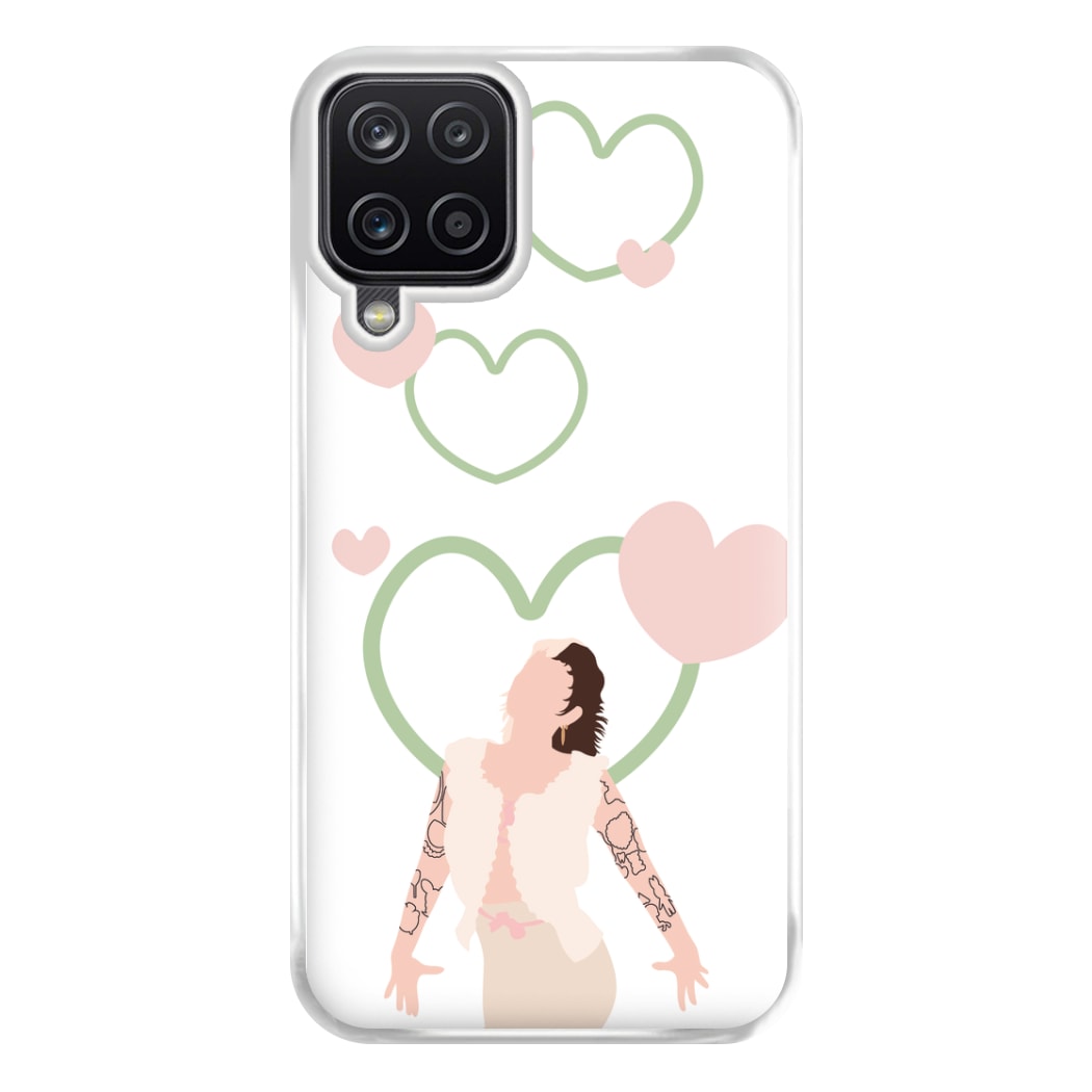 Hearts Phone Case for Galaxy A12