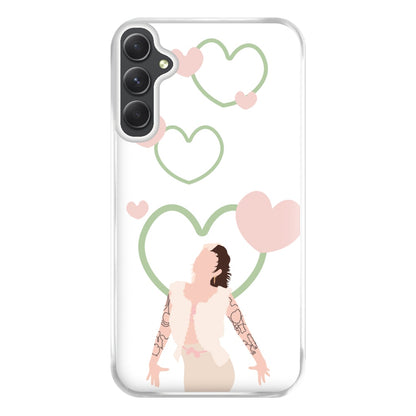 Hearts Phone Case for Galaxy A14