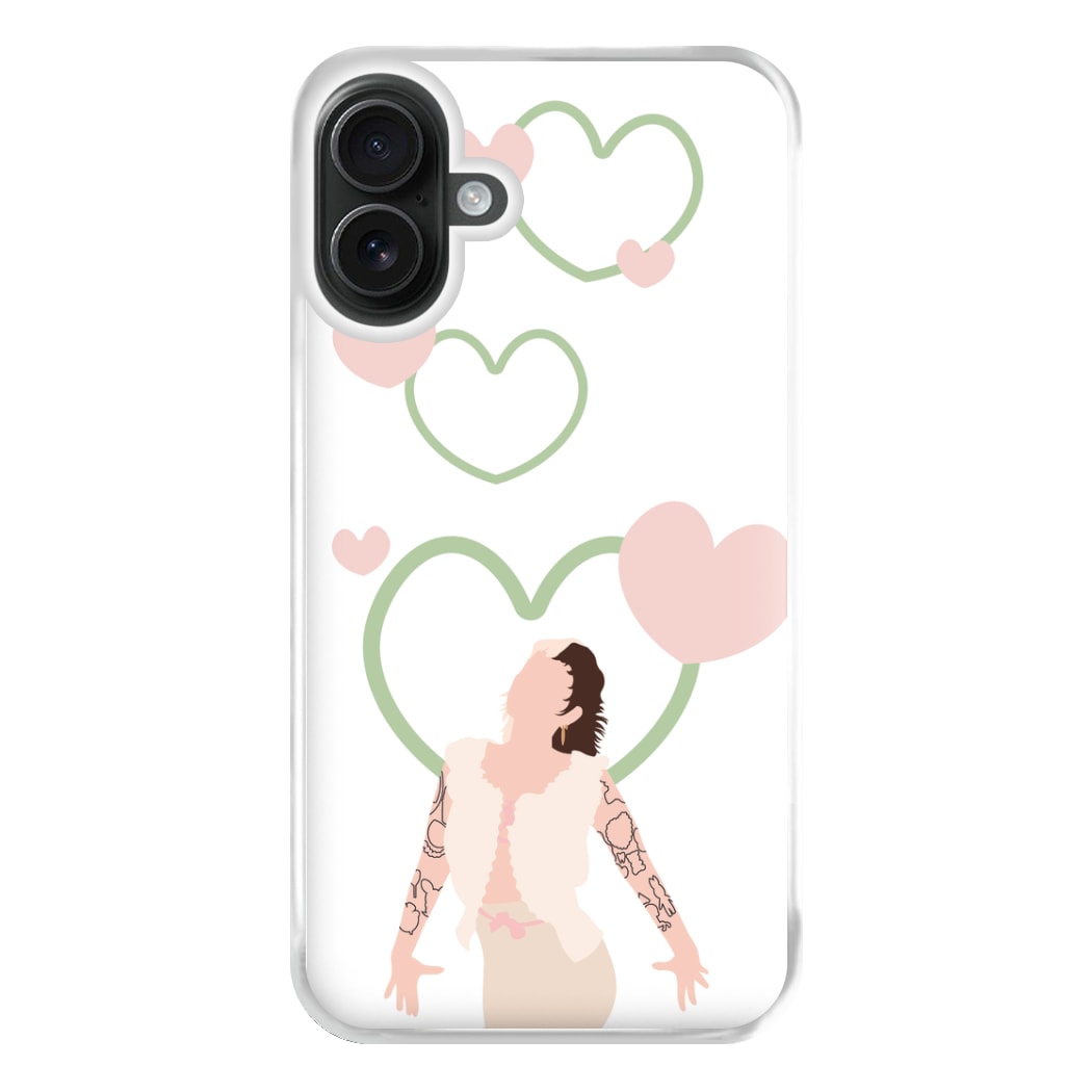 Hearts Phone Case for iPhone 16 Plus