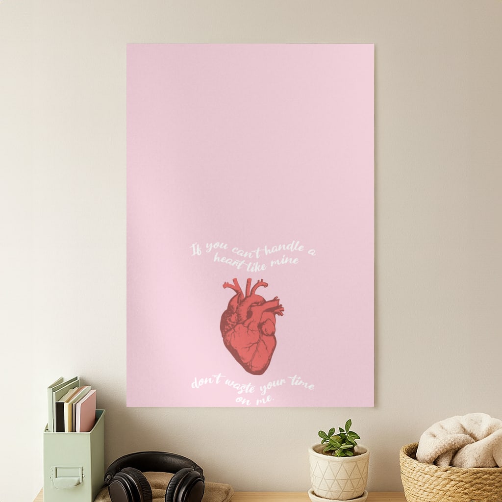Don't Waste Your Time On Me Poster