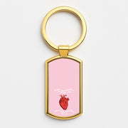 Don't Waste Your Time On Me Luxury Keyring 3