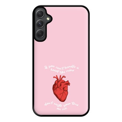 Don't Waste Your Time On Me Phone Case for Galaxy A34