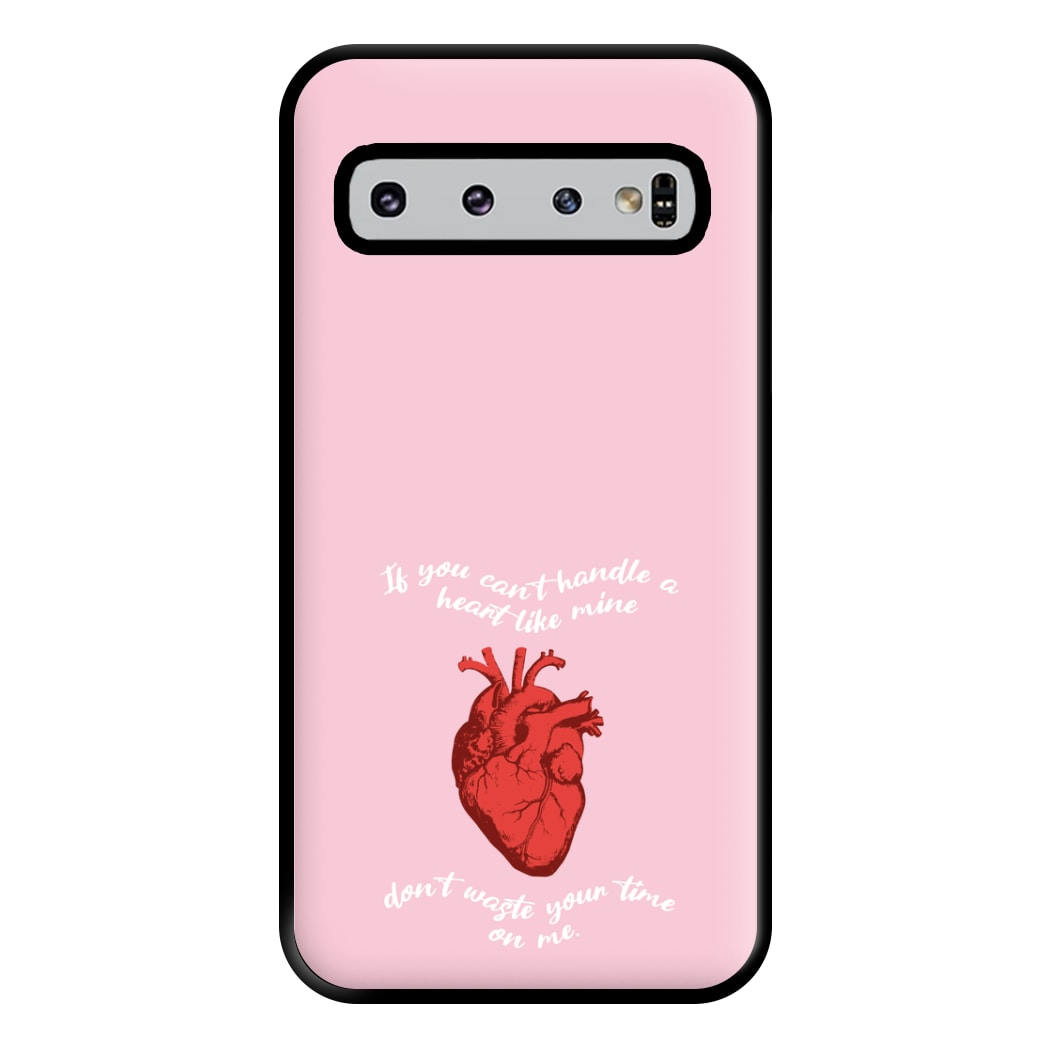 Don't Waste Your Time On Me Phone Case for Galaxy S10 Plus