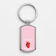 Don't Waste Your Time On Me Luxury Keyring 1