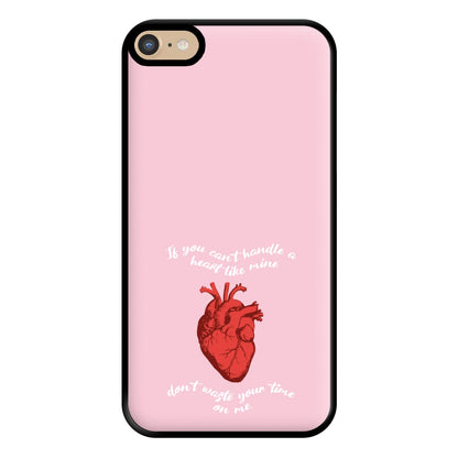 Don't Waste Your Time On Me Phone Case for iPhone 6 Plus / 7 Plus / 8 Plus