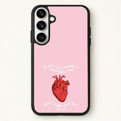 Don't Waste Your Time On Me Phone Case for Galaxy S26 Plus