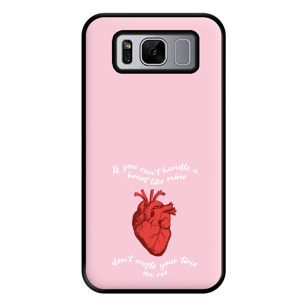 Don't Waste Your Time On Me Phone Case for Galaxy S8 Plus