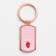Don't Waste Your Time On Me Luxury Keyring 4