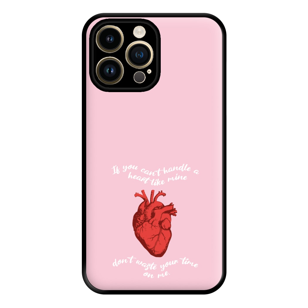 Don't Waste Your Time On Me Phone Case for iPhone 14 Pro Max