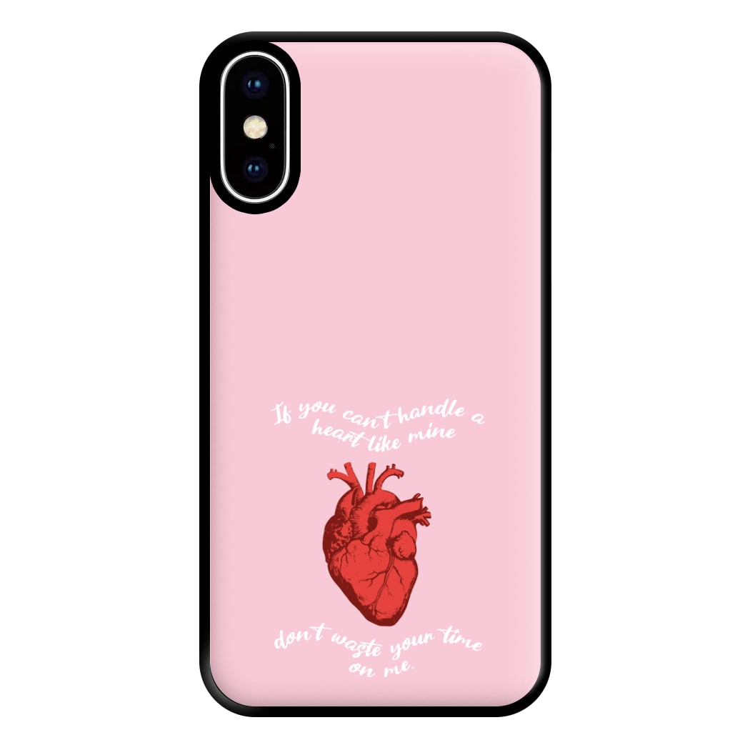 Don't Waste Your Time On Me Phone Case for iPhone XS Max