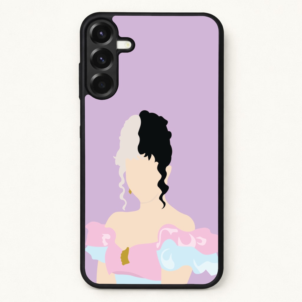 Blue And Pink Dress Phone Case for Galaxy A57