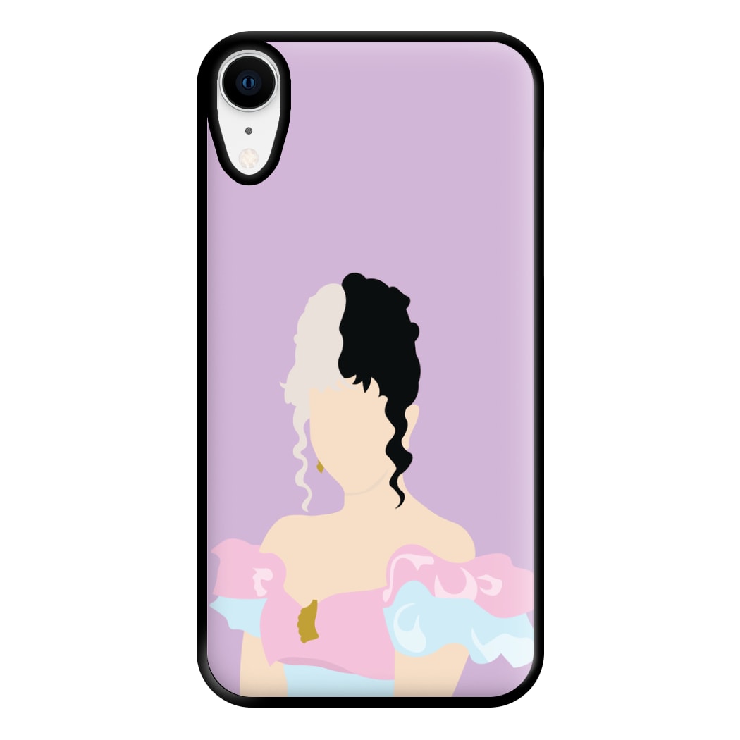 Blue And Pink Dress Phone Case for iPhone XR