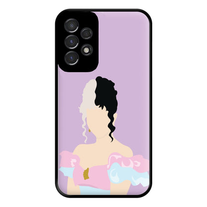 Blue And Pink Dress Phone Case for Galaxy A53