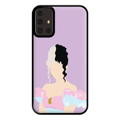 Blue And Pink Dress Phone Case for Galaxy A71