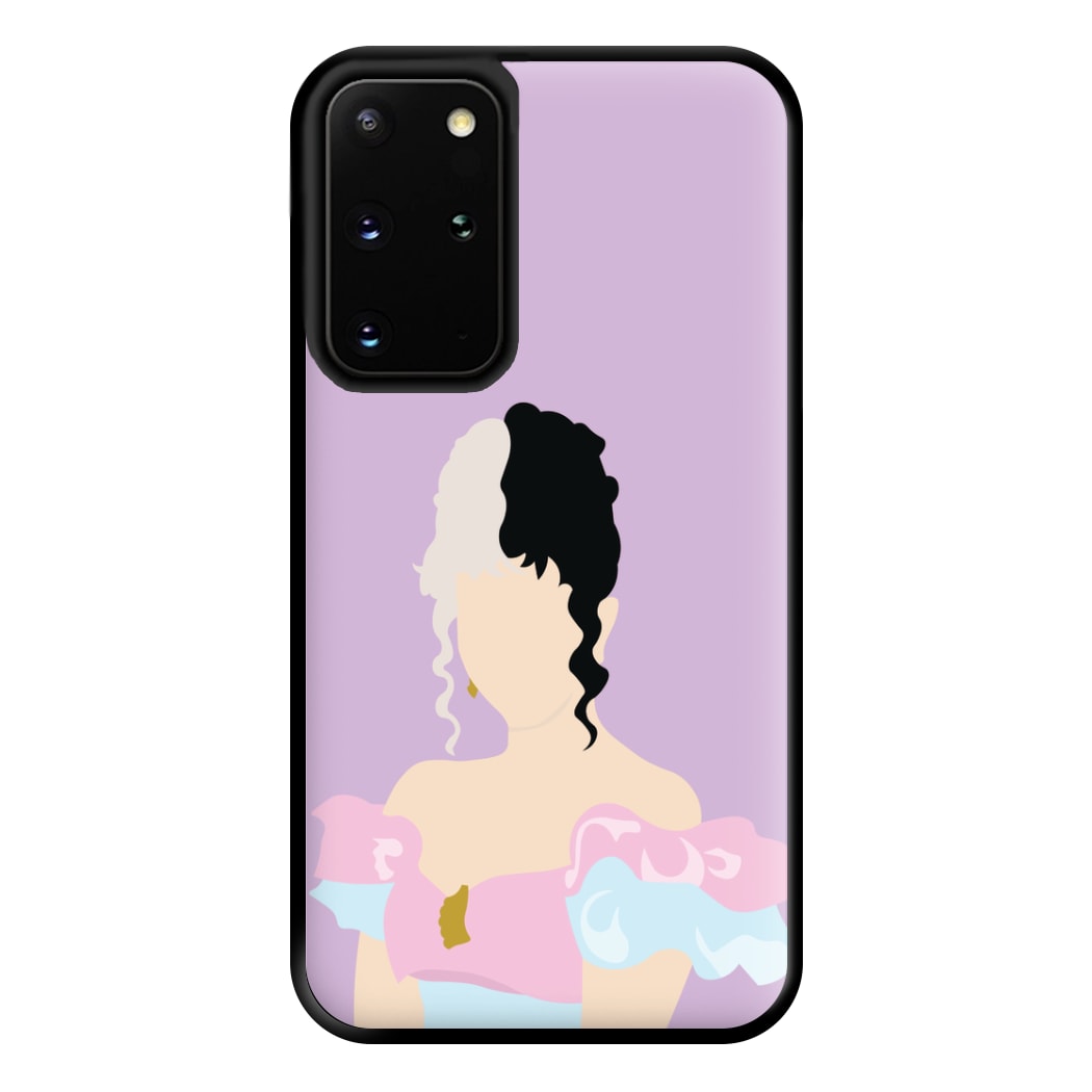 Blue And Pink Dress Phone Case for Galaxy S20 Plus