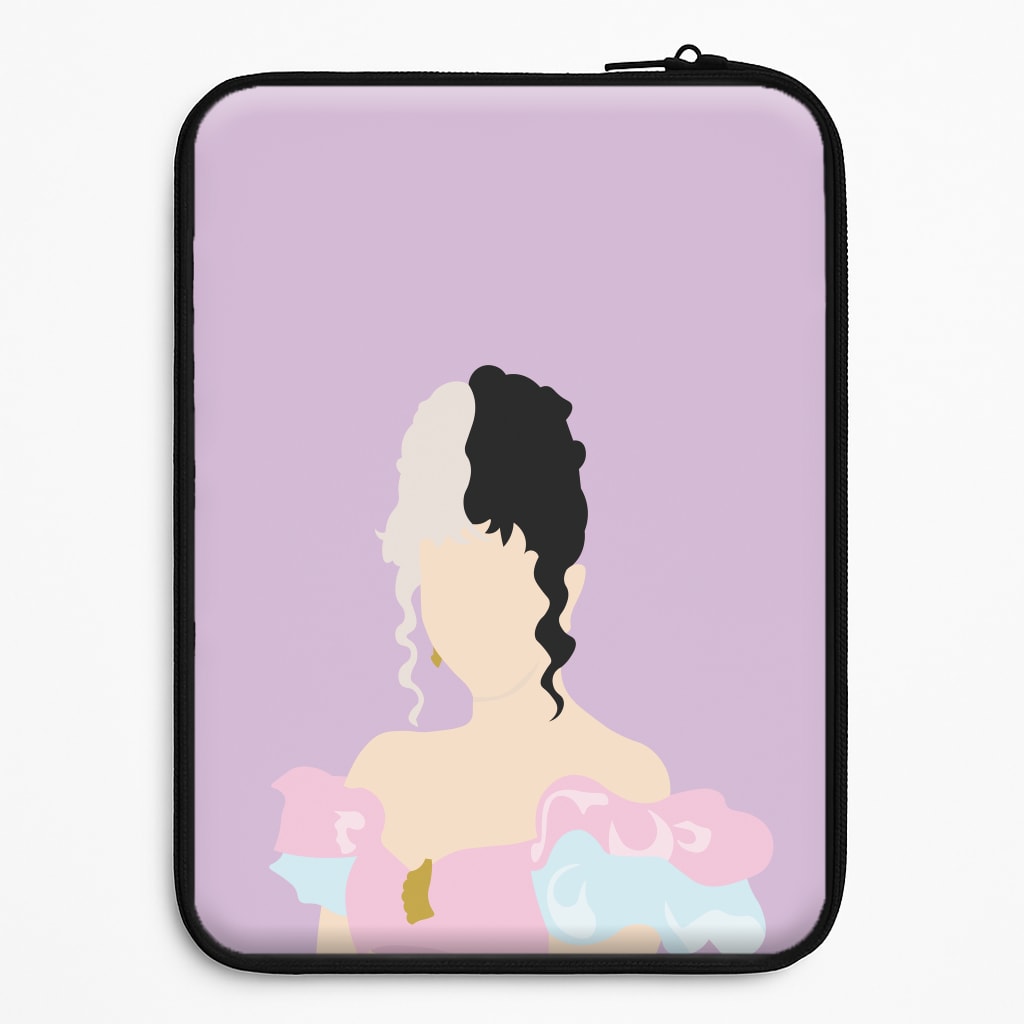Blue And Pink Dress Laptop Sleeve
