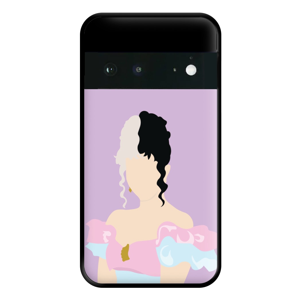 Blue And Pink Dress Phone Case for Google Pixel 6a