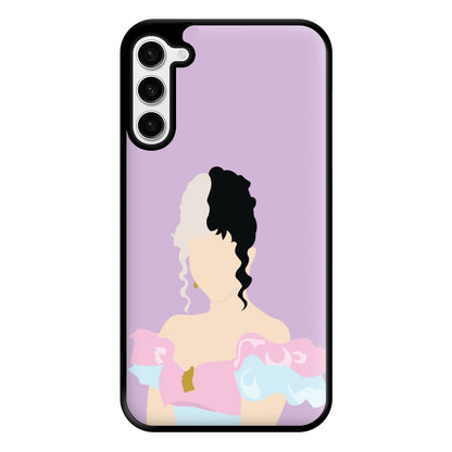 Blue And Pink Dress Phone Case for Galaxy S23 Plus