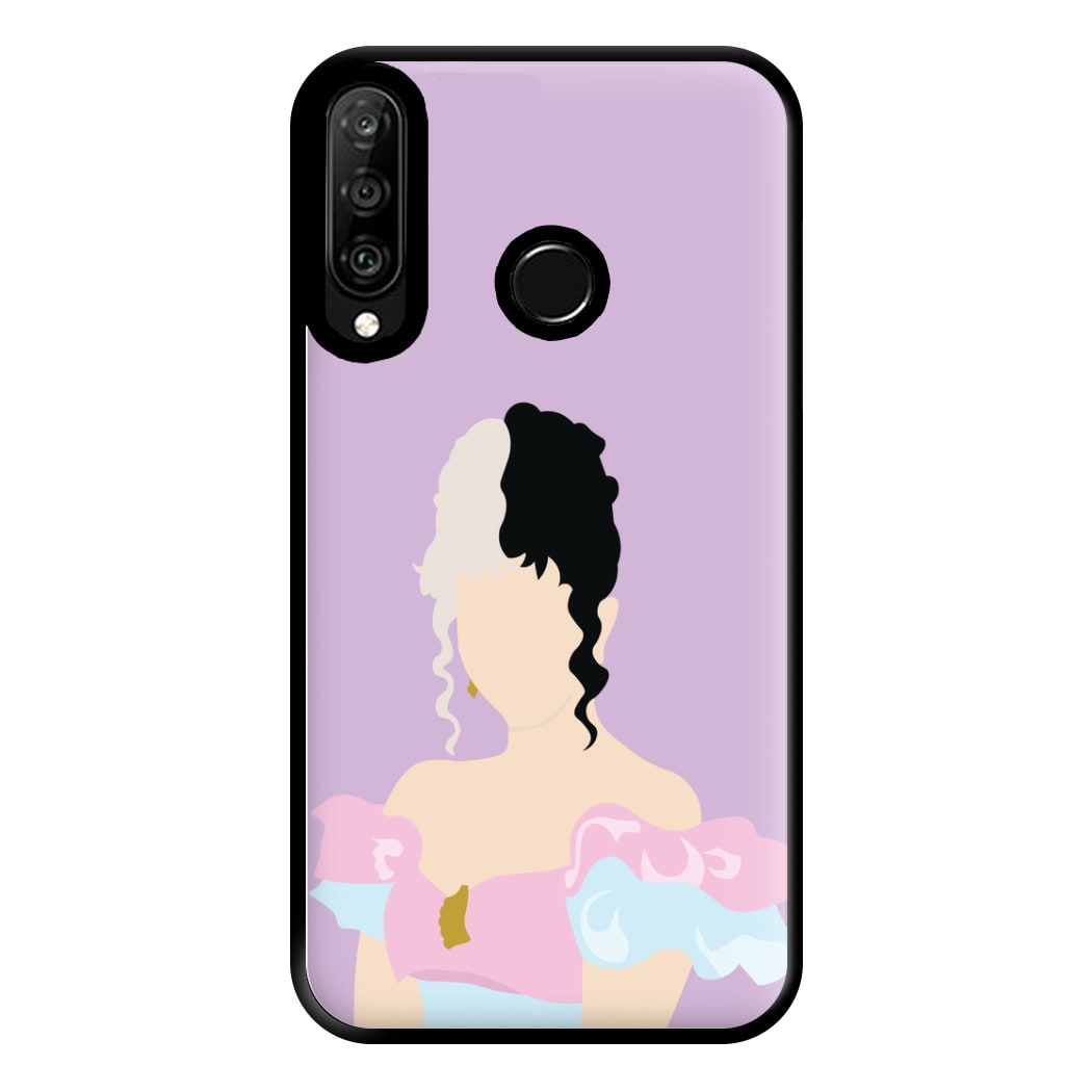 Blue And Pink Dress Phone Case for Huawei P30 Lite