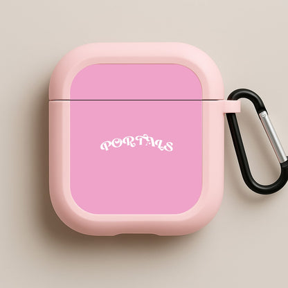 Portals Pink AirPods Case