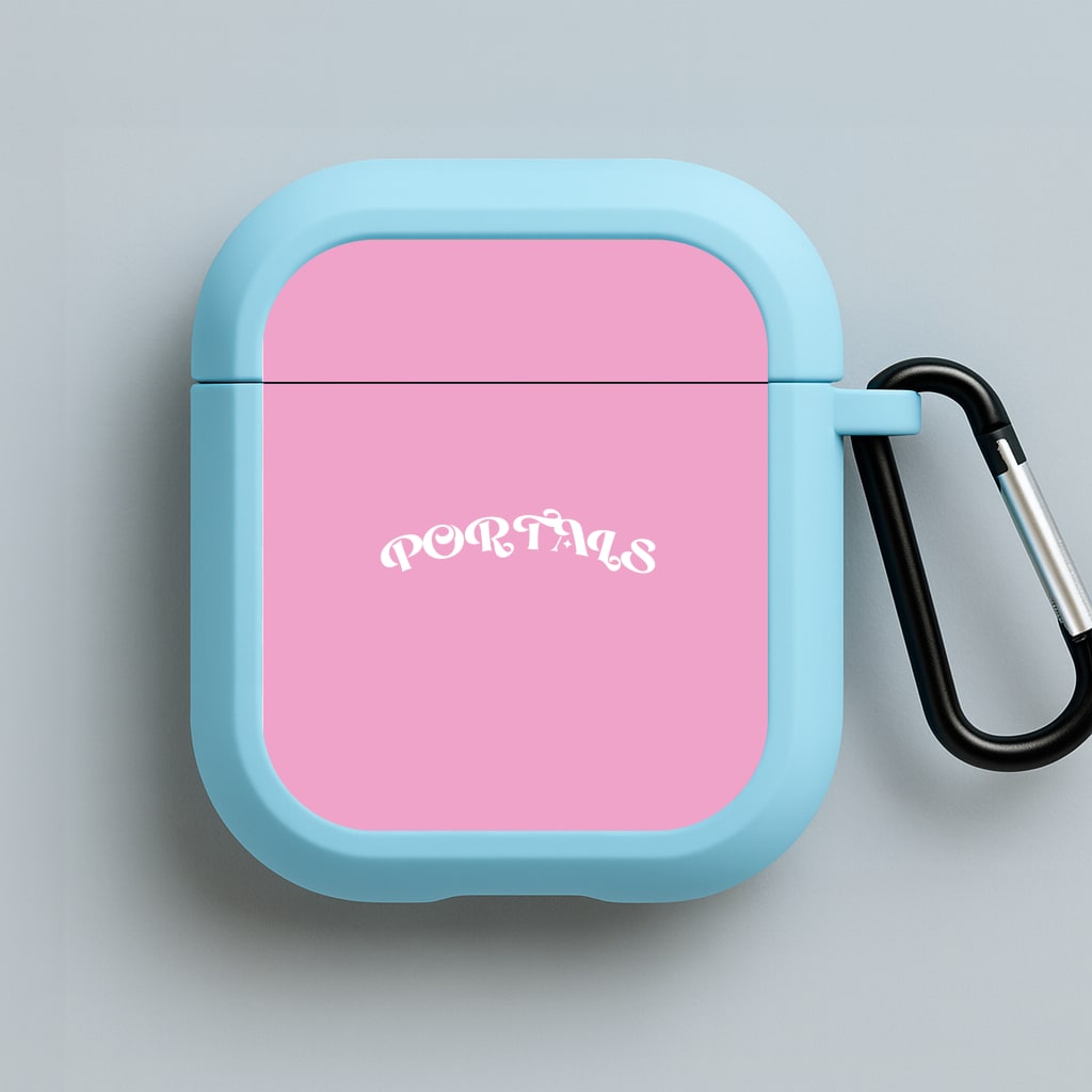 Portals Blue AirPods Case