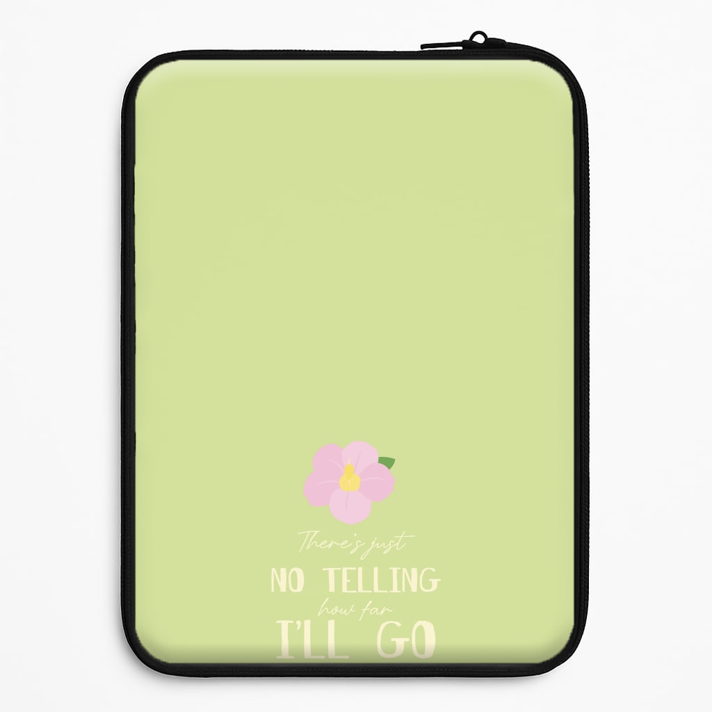 There's Just No Telling  Laptop Sleeve