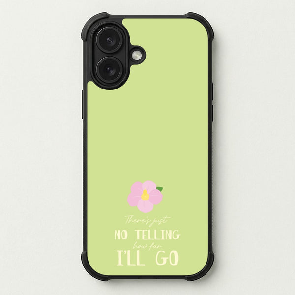 There's Just No Telling Phone Case — Bumper case