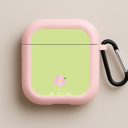 There's Just No Telling  Pink AirPods Case