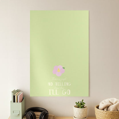 There's Just No Telling  Poster