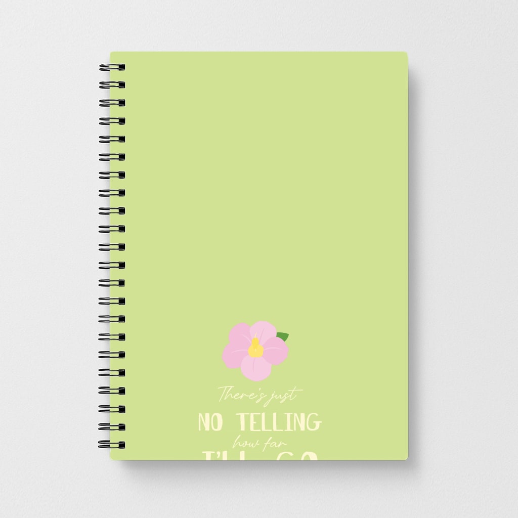 There's Just No Telling  Notebook