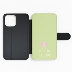 There's Just No Telling  Flip Phone Case
