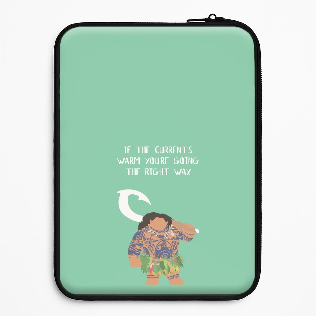 If The Current's Warm Laptop Sleeve