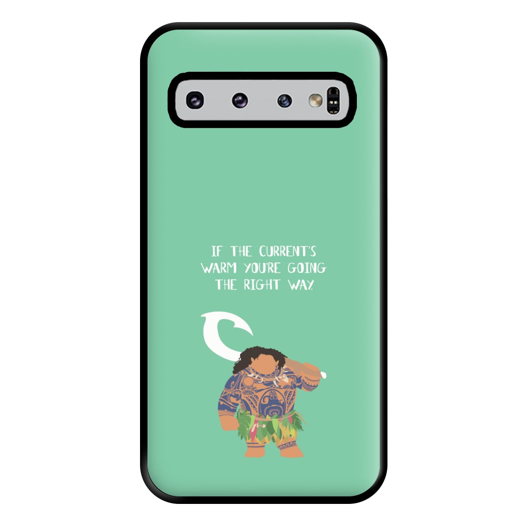 If The Current's Warm Phone Case for Galaxy S10 Plus